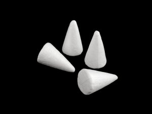 Kužel 3,5x6 cm polystyren