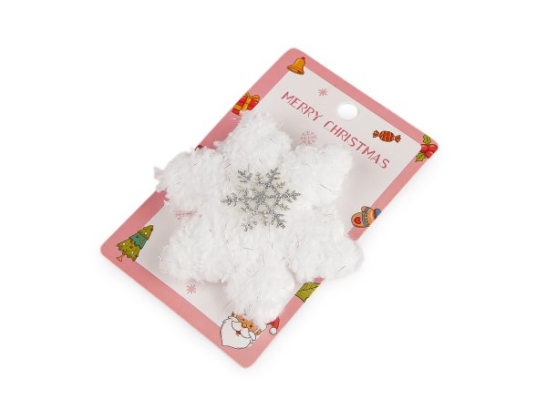 Párty sponky do vlasů / na oblečení vánoční