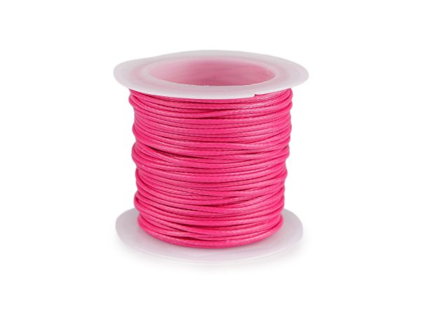 Šňůrka PES Ø1 mm hlazená, lesklá