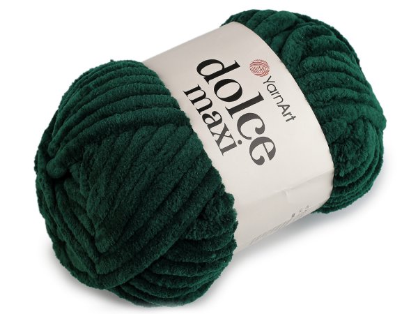 Pletací žinylková příze Dolce Maxi 200 g