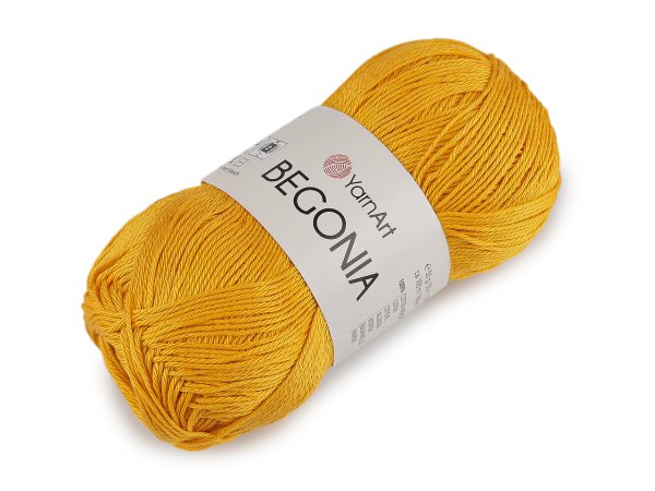 Bavlněná pletací příze Begonia 50 g