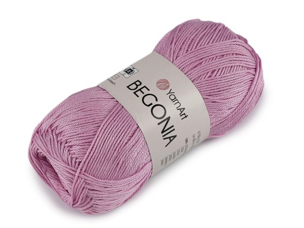 Bavlněná pletací příze Begonia 50 g