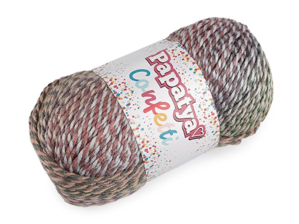Pletací příze Papatya Confetti 100 g