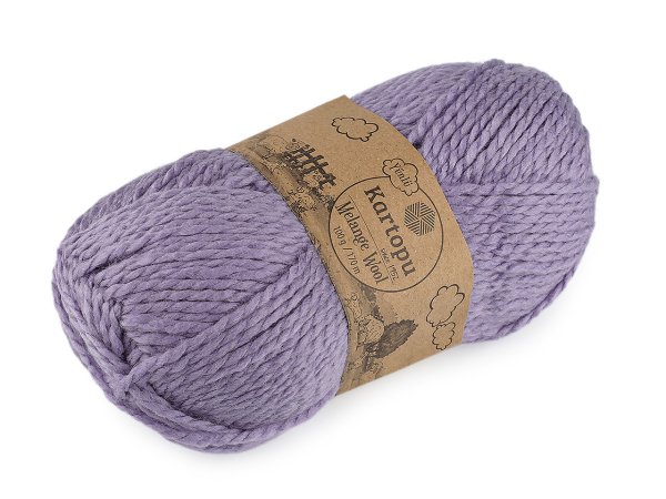 Pletací příze Melange Wool 100 g