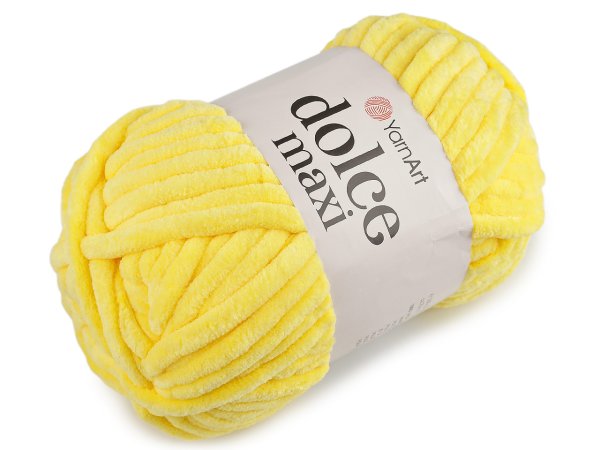 Pletací žinylková příze Dolce Maxi 200 g