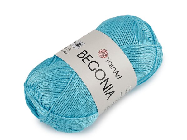 Bavlněná pletací příze Begonia 50 g