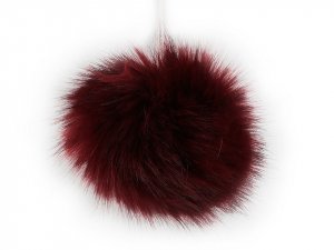 Kožešinová bambule na čepici Ø7-9 cm