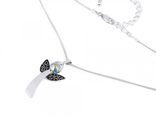 Náhrdelník se Swarovski Elements Rivoli anděl