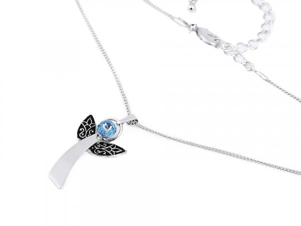 Náhrdelník se Swarovski Elements Rivoli anděl