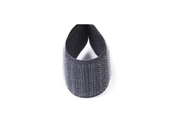 Suchý zip háček šíře 50 mm šedý