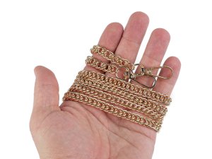 Řetízek na kabelky s karabinou délka 120 cm