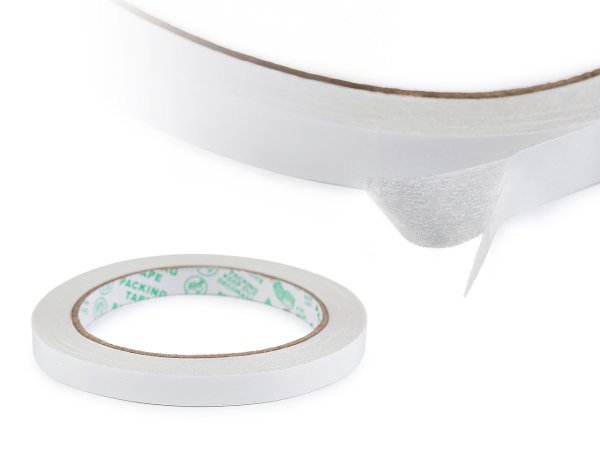 Oboustranná lepicí páska na textil šíře 10 mm