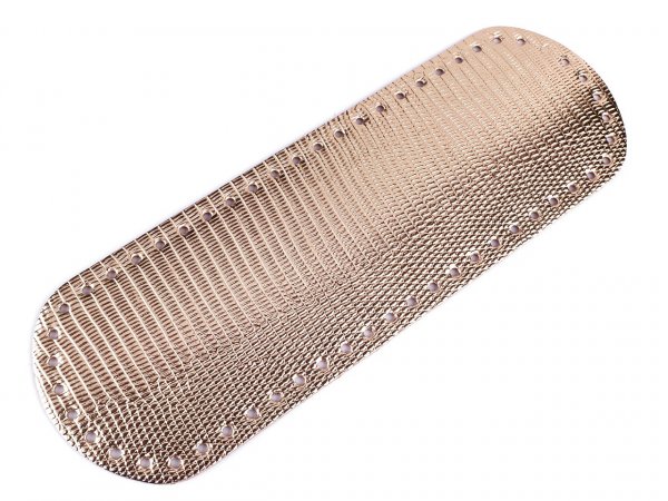 Dno na kabelku metalické 10x30 cm