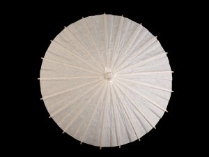 Dekorace papírový deštník k domalování Ø38,5 cm