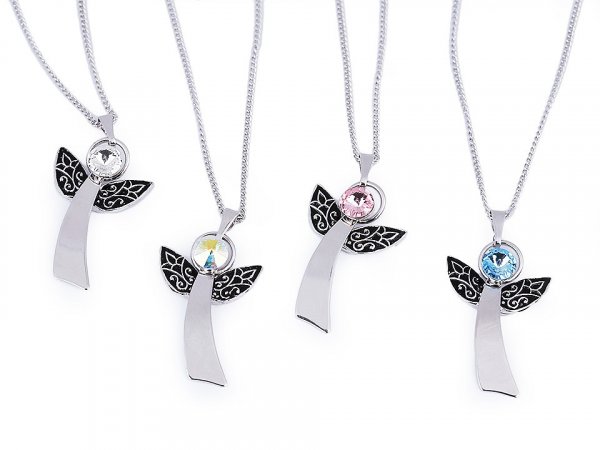 Náhrdelník se Swarovski Elements Rivoli anděl