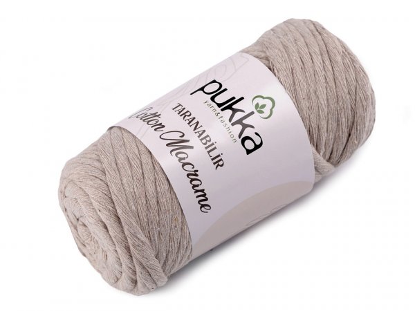 Recyklovaná bavlněná příze Cotton Makrome 250 g