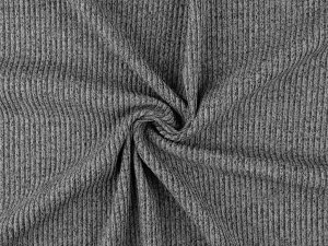 Žebrovaná šatová pletenina / svetrovina