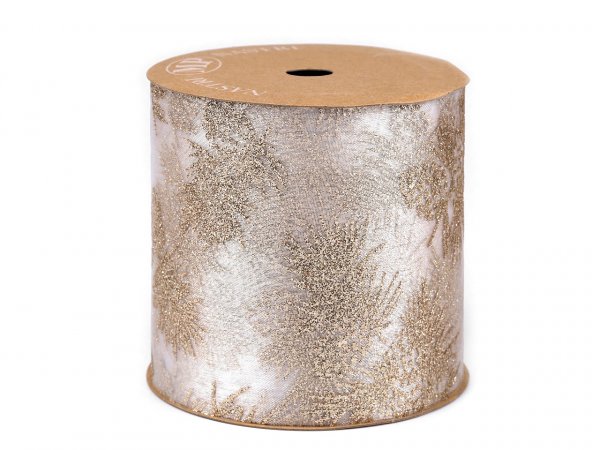 Ogranza / stuha s glitry šíře 10 cm