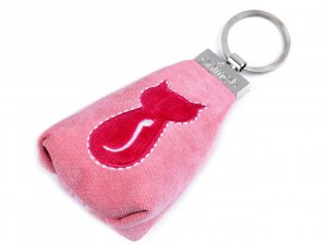 Klíčenka kočka 6x11 cm