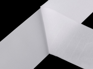 Nízkoprofilový suchý zip háček + plyš šíře 10 cm jemný