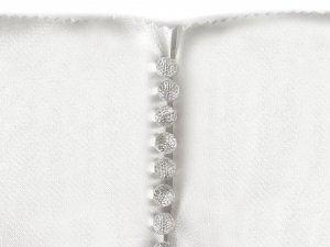 Knoflík na svatební šaty / elegantní Ø10 mm
