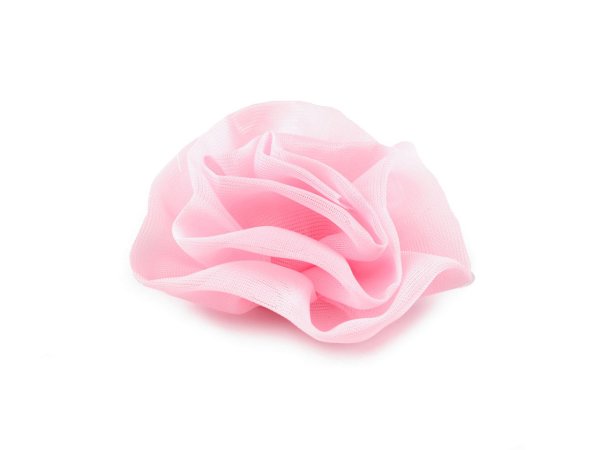 Textilní květ k našití a nalepení Ø6,5 cm