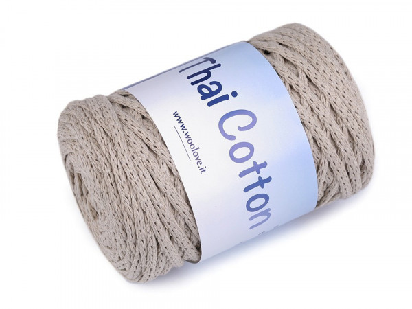 Bavlněná pletací příze Thai Cotton 250 g