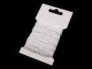 Bavlněná krajka paličkovaná šíře 12 mm