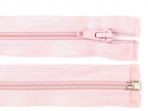 Spirálový zip šíře 5 mm délka 60 cm bundový POL - 133 Candy Pink