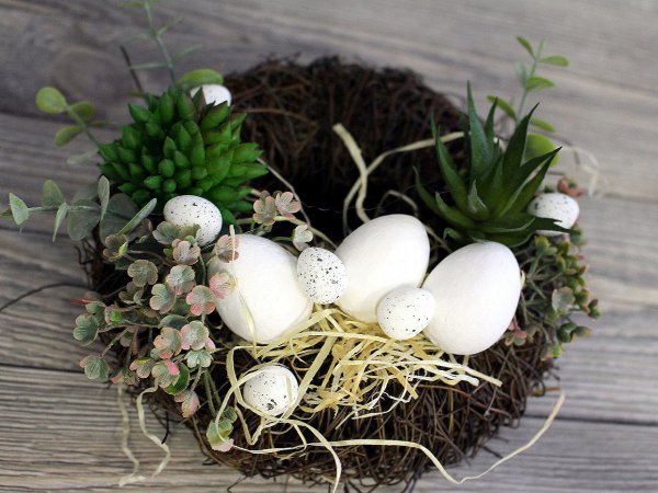 Dekorační křepelčí vajíčka k aranžování