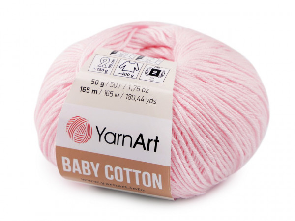 Pletací příze Baby Cotton 50 g