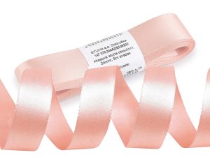 Atlasová stuha oboulící svazky po 5 m šíře 24 mm