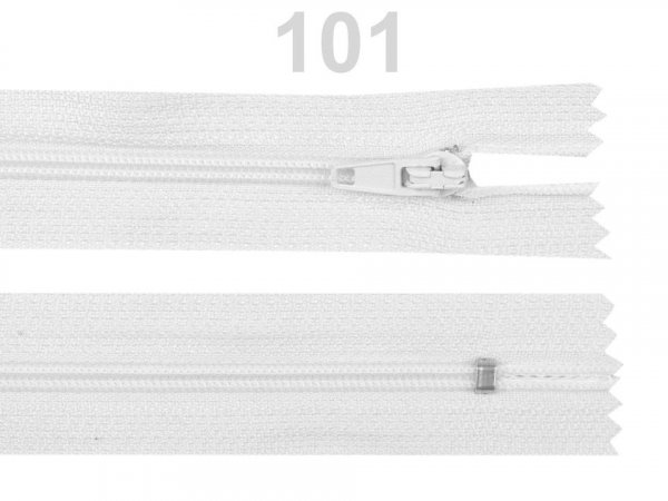 Spirálový zip šíře 3 mm délka 30 cm