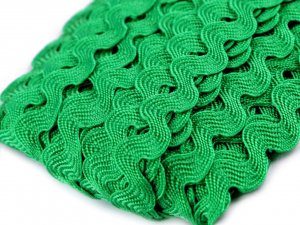 Hadovka - vlnovka šíře 5 mm - 23 zelená irská