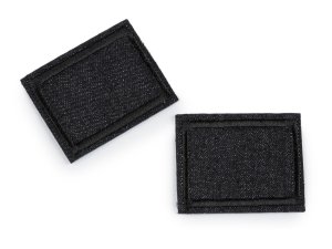 Nažehlovací záplaty pro opravy dírek jeans 3x4 cm