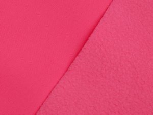 Zimní softshell neon