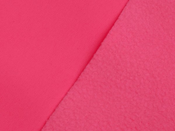 Zimní softshell neon