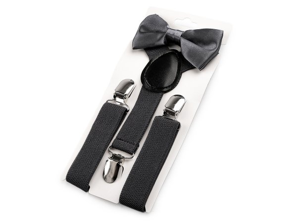 Dětská sada šle a motýlek