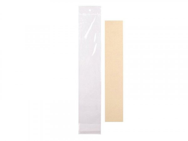 Karta na bižuterii s visačkou a sáčkem 40x220 mm