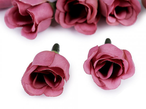 Umělý květ růže Ø25 mm