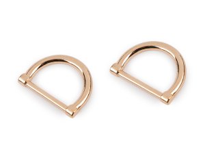 Polokroužek na textil a doplňky šíře 20 mm plochý