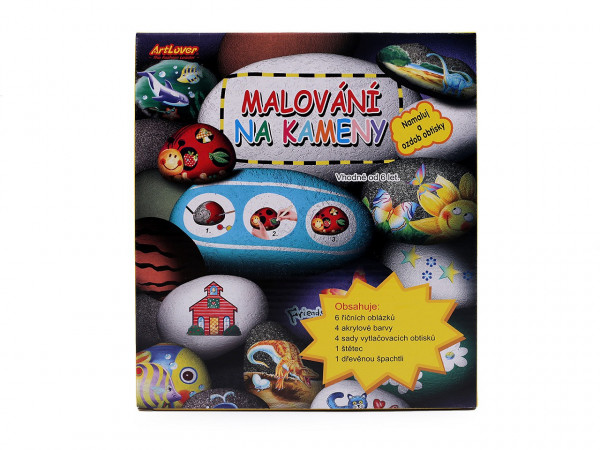 Kreativní sada malování na kameny