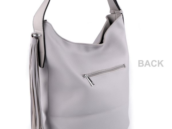 Kabelka velká 2v1 se střapcem 38x33 cm