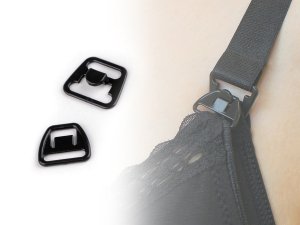 Plastové zapínání na prádlo / kojící podprsenky šíře 12 mm