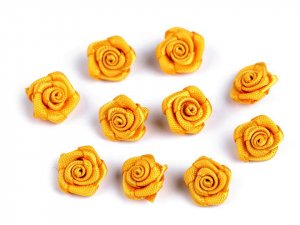 Saténová růže Ø10 mm