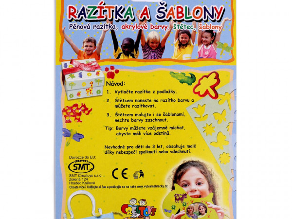 Barvy, razítka a šablony