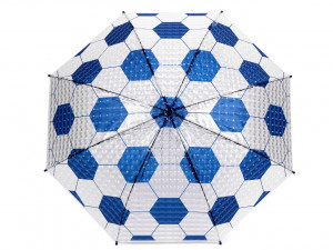 Dětský vystřelovací deštník s píšťalkou fotbalový míč, vesmír