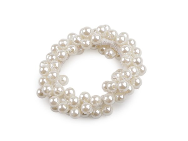 Perlová gumička / ozdoba do vlasů