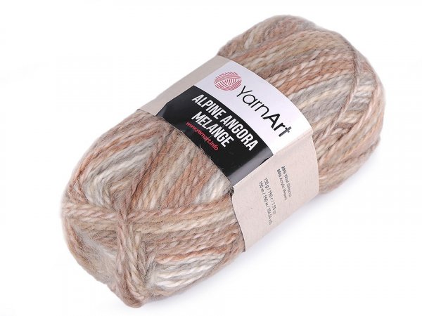 Pletací příze Alpine Angora Melange 150 g