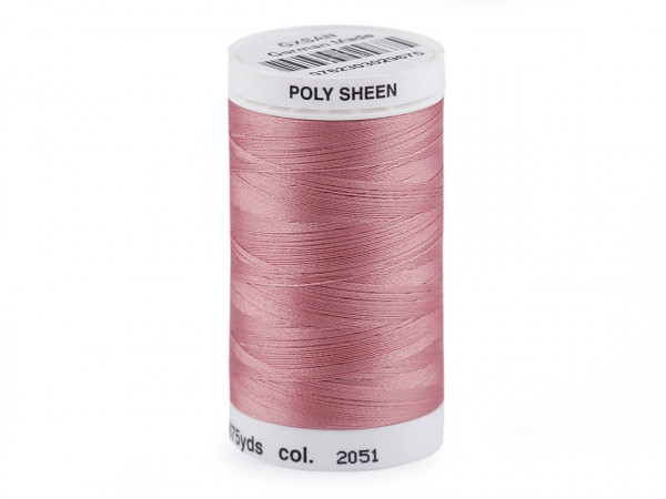 Nitě Poly Sheen Mettler 800 m